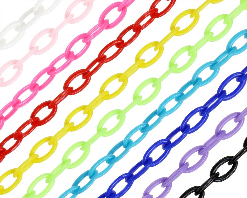 ONLYKXY Plastic Chain, Bird Chain, Birds Toys for Cage - Image 1